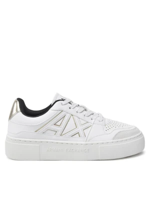 Sneakersy Armani Exchange XDX147 XV830 T782 Biały