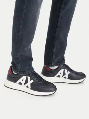 Sneakersy Armani Exchange XM001683 AF17360 MB034 Granatowy