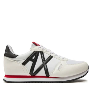 Sneakersy Armani Exchange XUX017 XCC68 K488 Biały