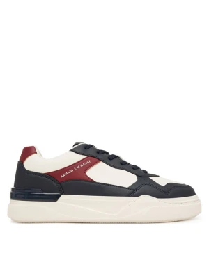 Sneakersy Armani Exchange XUX219 XV857 MZ266 Biały