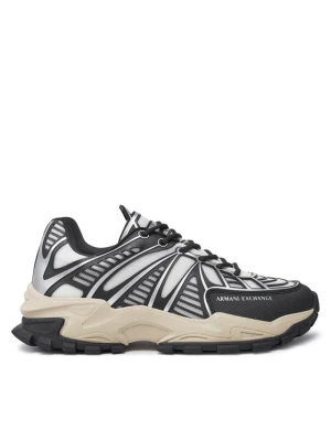 Sneakersy Armani Exchange XUX238 XV907 Szary