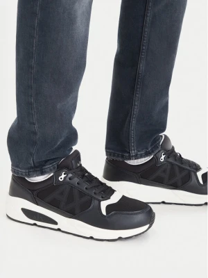 Sneakersy Armani Exchange XUX239 XV909 U385 Granatowy