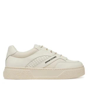 Sneakersy Armani Exchange XUX260 XV954 00894 Écru