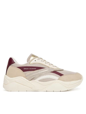 Sneakersy Armani Exchange XW001618 AF17444 MZ288 Beżowy