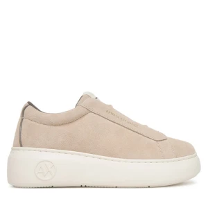 Sneakersy Armani Exchange XW001666 AF17465 U1092 Beżowy
