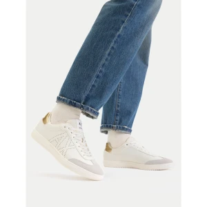 Sneakersy Armani Exchange XW002791 AF26936 MZ128 Écru Kremowy