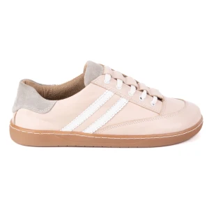 Sneakersy barefoot damskie Kaia Olivier – anatomiczne buty skórzane pudrowy róż różowe