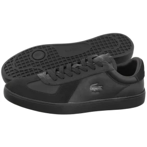 Sneakersy Baseshot Pro 226 1 SMA Blk / Blk-Leather 752SMA014502H (LC481-a) Lacoste