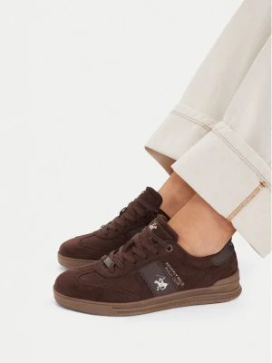 Sneakersy Beverly Hills Polo Club CEO-A1419104A Brązowy ciemny