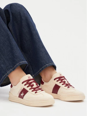 Sneakersy Beverly Hills Polo Club CEO-A1419104A Écru Kremowy