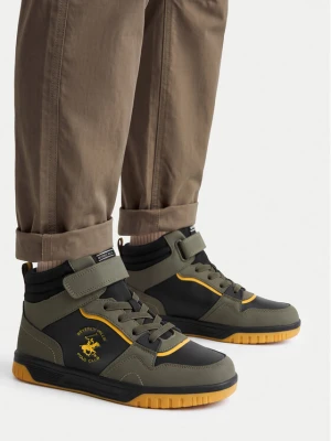 Sneakersy Beverly Hills Polo Club CEO-AVO-333-097A Khaki