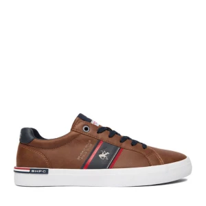 Sneakersy Beverly Hills Polo Club CEO-LUSITANO-01 Brązowy