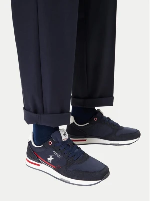 Sneakersy Beverly Hills Polo Club CEO-SIRIO-01 V5 Granatowy