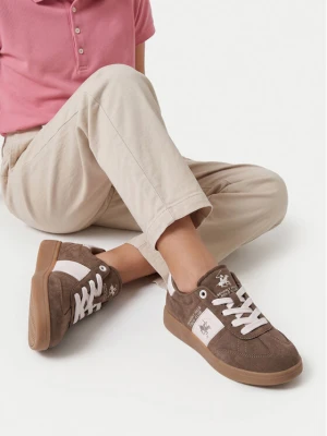 Sneakersy Beverly Hills Polo Club CWBEO-A3412140 Brązowy