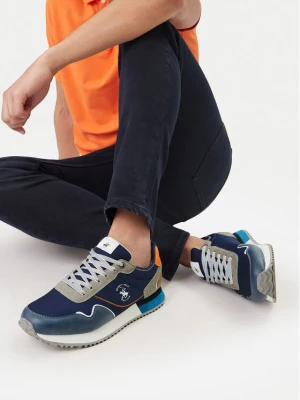 Sneakersy Beverly Hills Polo Club EO-GUIDIO-01 Granatowy