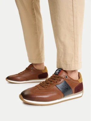 Sneakersy Beverly Hills Polo Club EO-SCOTT-10 MI08 Brązowy