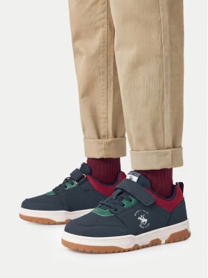 Sneakersy Beverly Hills Polo Club EO-V3-8233 Granatowy