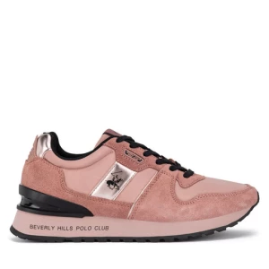 Sneakersy Beverly Hills Polo Club W-3C098-2A324 Różowy