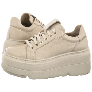 Sneakersy Beżowe 46352-54 (WO376-a) Wojas