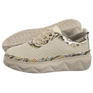 Zdjęcie produktu Sneakersy Beżowe Ażurowe L055LEBEOSP033 (VE832-a) Venezia