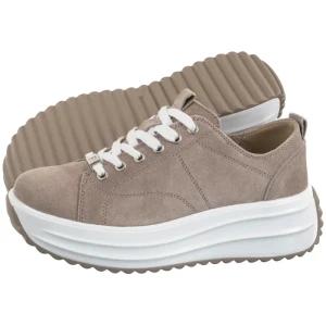 Sneakersy Beżowe DP6795/26 BE (FO147-a) Filippo