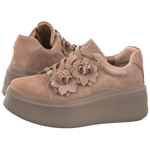 Sneakersy Beżowe DP7987 / 26 BE (FO265-b) Filippo
