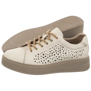 Sneakersy Beżowe V408-04504-01BEI (VE898-a) Venezia