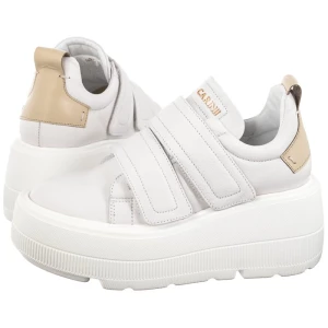 Sneakersy Białe/Beżowe B9400__-I81-S30-000-G36 (CI762-a) Carinii