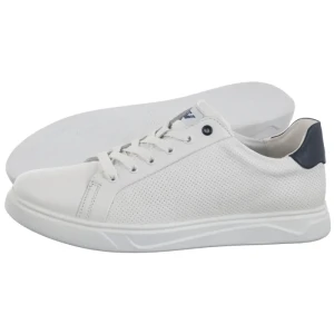 Sneakersy Białe/Granatowe 10229-59 (WO287-a) Wojas