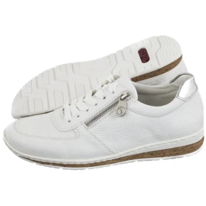 Sneakersy Białe N5127-80 White (RI227-a) Rieker