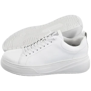 Sneakersy Białe W2301-80 White (RI229-a) Rieker