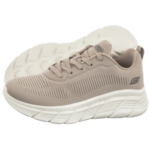Sneakersy Bobs B Flex Hi Flying Hi Taupe 117385/TPE (SK252-c) Skechers