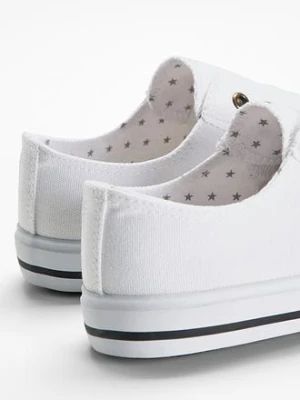 Sneakersy z bawełnianego płótna bonprix