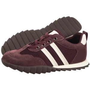 Sneakersy Bordowe V576-05676-15BOR (VE933-a) Venezia