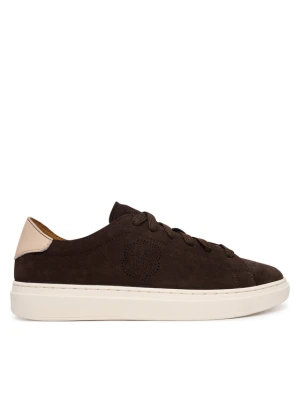 Sneakersy BOSS 50563336 Brązowy