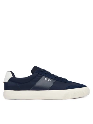 Sneakersy BOSS Aiden Tenn 50563847 Granatowy
