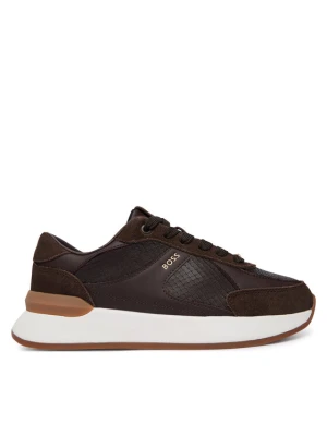 Sneakersy BOSS B Icon 50573815 Brązowy ciemny