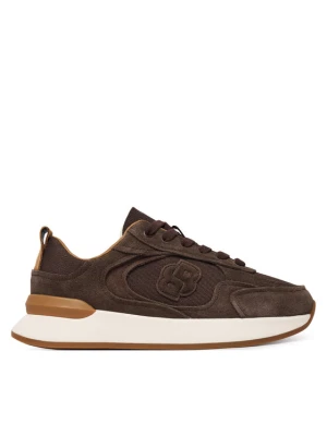 Sneakersy BOSS B Icon Runn 50563381 Brązowy