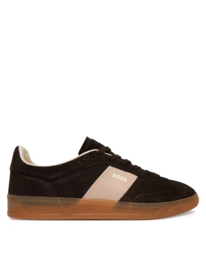 Sneakersy BOSS Brenta 50563375 Brązowy