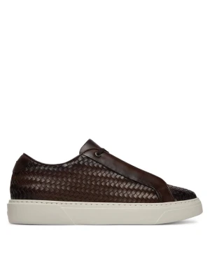 Sneakersy BOSS Gary 50555323 Brązowy