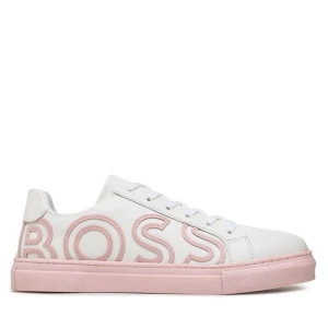 Sneakersy Boss J19081 Różowy