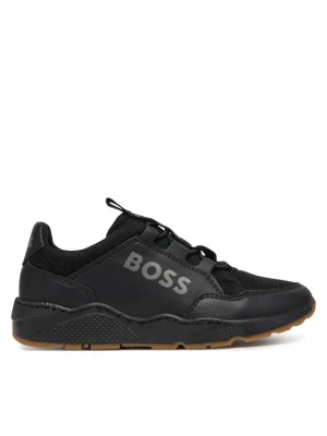 Sneakersy BOSS J51648 M Czarny