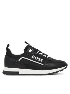Sneakersy BOSS J51653 M Czarny