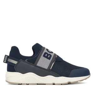 Sneakersy BOSS J52556 M Granatowy