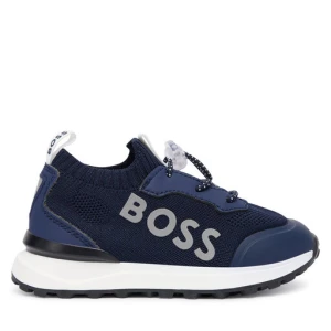 Sneakersy BOSS J52583 M Granatowy