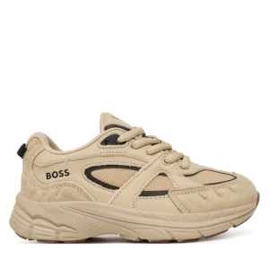Sneakersy BOSS J53241 M Beżowy