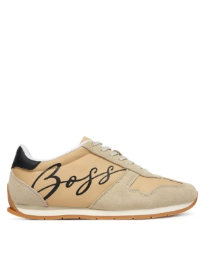 Sneakersy BOSS Levon 50563440 Beżowy