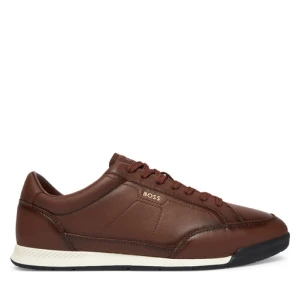 Sneakersy BOSS Nitan 50552880 Brązowy