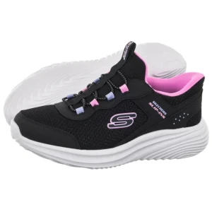 Sneakersy Bounder Pro Slip-Ins Black 303690L/BLK (SK337-b) Skechers