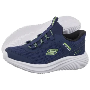 Sneakersy Bounder Pro Slip-Ins Navy 404208L/NVY (SK333-a) Skechers